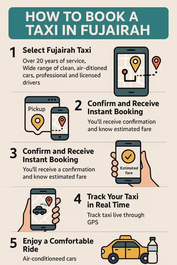 How to Book a Taxi in Fujairah